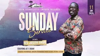SUNDAY 1ST SERVICE ||11/01/2026 ||SERMON PRESS THE RIGHT BUTTON/SWITCH IN 2026 || REV. JOESEPH AMANI