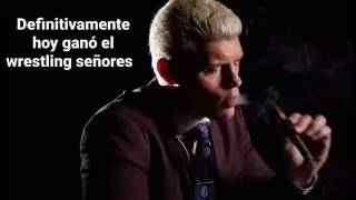 DEFINITIVAMENTE HOY GANO EL WRESTLING SE&Ntilde;ORES 😎
