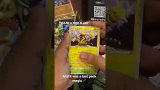 A Flart for the last pack magic 🔥 #short #starbirth #pokemontcg #pokemonpulls #pokemon #fullart