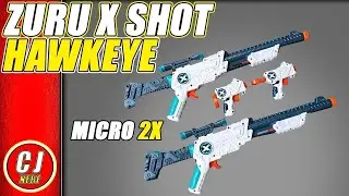 Zuru X Shot Hawkeye | Обзор набора из 2 винтовок Hawkeye и Micro 4 (2018)