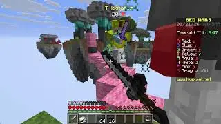 We play Hypixel Minecraft