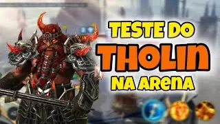 Teste do Tholin na Arena Platina - RAID SHADOW LEGENDS