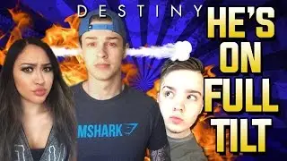 HE'S ON FULL TILT! | Destiny Raid Funny Moments, RAGE & FAILS!