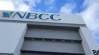 Walking From Chatham To NBCC Miramichi Campus. The very best #snow  #Miramichi #nbcc #chatham #best