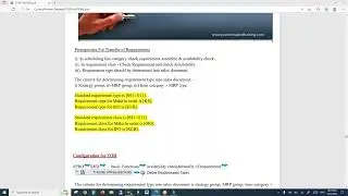 Class 34 || TOR - Transfer of Requirements || SAP SD