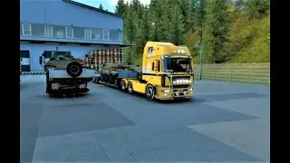 ETS2 1.43 - MAN F2000 customization & Military cargo transportation | Logitech G923 gameplay