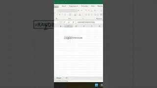 How to generate random number in Excel #excel