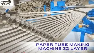 Paper Tube Making Machine 32 layer | Made In India