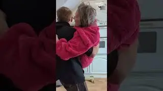 Grandson's Heartsome Gesture | Carrying Grandma for Fresh Air