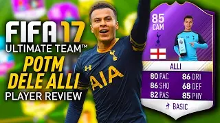 FIFA 17 POTM DELE ALLI (85) *PURPLE* PLAYER REVIEW! FIFA 17 ULTIMATE TEAM!