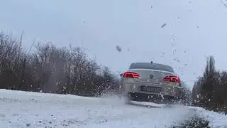 VW CC 3.6FSI V6 - Snow Acceleration, and ultra high revs 7300rpm