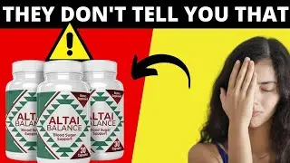 ALTAI BALANCE Supplement Review-WATCH THIS BEFORE YOU BUY-Altai Balance Works-Altai Balance Review