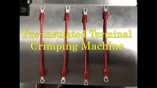 Pre-insulated Terminal Crimping Machine（JCW-CST04）丨Automatic Ferrules Crimping Machine