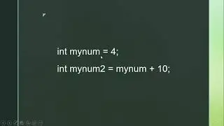 Java Basics - Integer Variable Operations