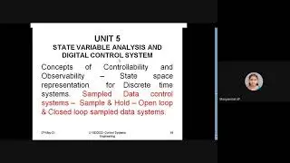 Sample and Hold closed loop control system example