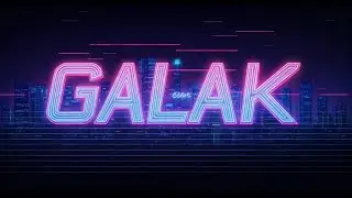GALAK &ndash; VHS Vagabond | Neon Synthwave/EDM Energy from Purple Shock Album [SINGLE]