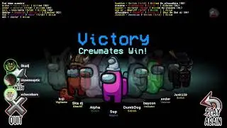 A completely normal among us lobby
