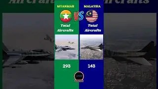 Myanmar Vs Malaysia Military Comparison 2024 || #malaysia #myanmar #battle