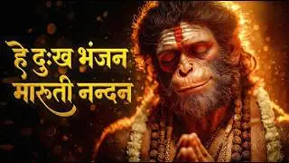 Hey Dukh Bhanjan ( है दुःख भंजन ) Morning Hanuman Bhajan 2026 - 4K Hanuman Video Bhajan