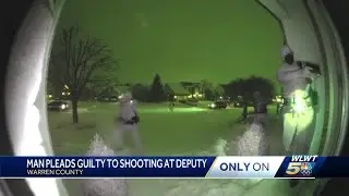 Man wounded in shootout with Warren County deputy pleads guilty to all counts