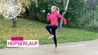 Lauf ABC: Hopserlauf