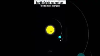 Earth orbit animation [HTML & CSS] programming