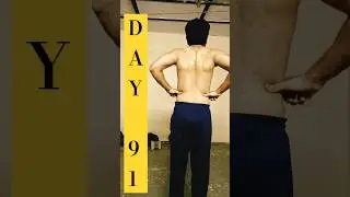 V shape slim back day 91 #viral #trending #shorts #transformation #day91 #youtubeshorts