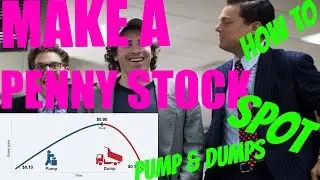 How To Make A Penny Stock Company & How To Spot a PUMP & DUMP &ndash; Penny Stock Trading explaining