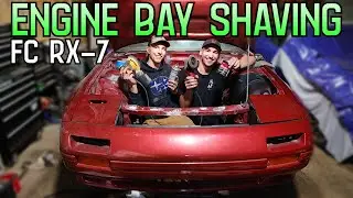 Engine Bay Shaving! FC RX-7 Project