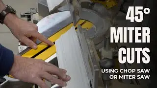 Cut PERFECT Miter Corners EVERY TIME