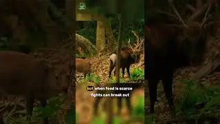 Monkeys Riding Deer! 🐒🦌🍎🤯
