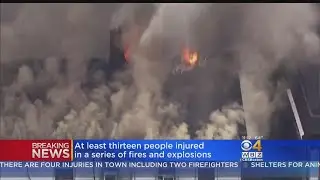 38 Fires Reported In Andover After Gas Explosion