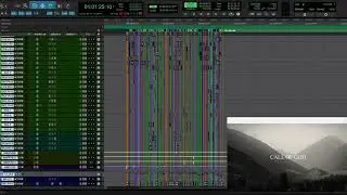 Call of God - Pro Tools Film Edit Window