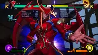 Jedah/Dante combo+reset  Team Demon