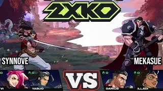 [2XKO] Yasuo, Vi vs Darius, Illaoi | High-Level Ranked Match Replay