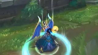 League of Legends - Victorious Morgana (Recall Animation)