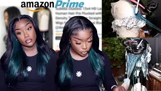 😮&zwj;💨 Bleaching + Dyeing WIG from AMAZON Prime $156 for a 13*4 HD Lace Wig 24 inches! 👀 Subella Hair