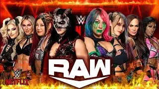 WWE RAW Team Rhea Ripley против Team Asuka | Полный матч 22 ноября 2025 г.