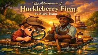 Timeless Tales: Huckleberry Finn Audiobook - Mark Twain's American Classic for Seniors