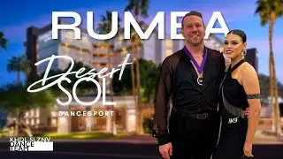 ALISA SELEZNOVA and ANDY FITZGERALD, Rumba | Pro/Am Closed Silver B | Desert Sol DanceSport 2025