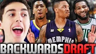 WHAT IF EVERY NBA DRAFT WAS BACKWARDS? NBA 2K16 MY LEAGUE
