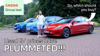Buying a Used EV with &pound;15k - 3 very different options from Tesla, Hyundai and Peugeot