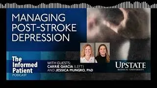 After stroke, rehabilitation may include treatment for depression