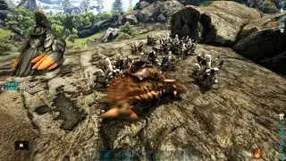 ARK: Survival Evolved Day 194 on Valguero Crystal & Metal Run.