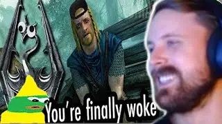 Forsen Reacts - Skyrim Intro But It's Brainrot (Gen Alpha Slang)