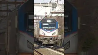 Amtrak northeast regional headed to Philly #railcore #train #railtrack