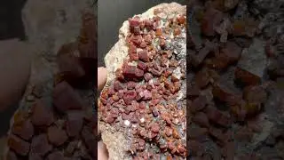 Red Vanadinite Crystals from Mibladen, Morocco - DallasStoneworks.com
