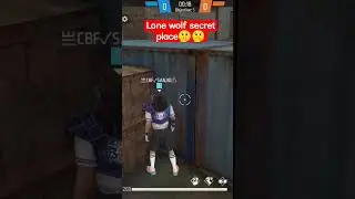 LONE WOLF SECRET 🤫🤫 #freefire #ff #garenafreefire #noob #lonewolf #prank #1v1