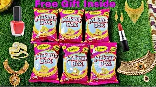 6 Makeup Box Free Gift Inside only Rs 5/- | Free Gift Inside Makeup Box Snacks