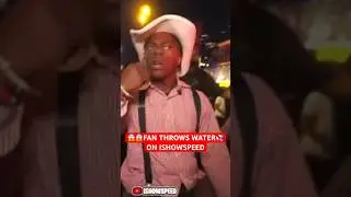 ISHOWSPEED & BODYGUARDS BEAT👊🏾 UP TEEN FOR THROWING WATER ON SPEED #ishowspeed #bodyguard #punch